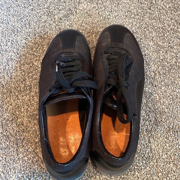 Louis Vuitton Canvas and Leather Monogram Sneakers - Picture 7 of 8